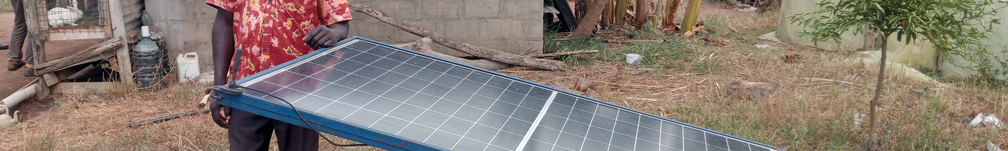Solar Driven Pump From Innovex In Action In Mbata, Uganda